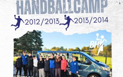 HSV Nachwuchs im Handballcamp